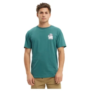 Hydroponic T-shirt à Manches Courtes Promised Land Teal Green 8 Années Garçon