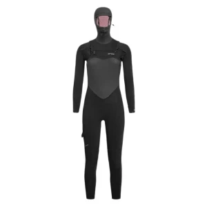 Orca Combinaison En Néoprène à Manches Longues Avec Capuche Et Fermeture éclair Sur La Poitrine Pour Femme Tango V2 3 Mm Black 12 Femme