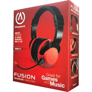 Powera Casque Gaming Crimson Fade Black One Size unisex