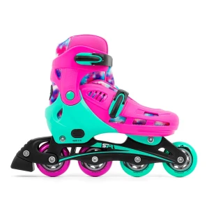 Sfr Skates Patins à Roues Alignées Pour Enfants Cyclone Ii Adjustable Tie Dye EU 25 1/2-29 Garçon,Fille