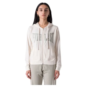 Everlast Sweat-shirt à Zip Modal Heavy Dusty White S