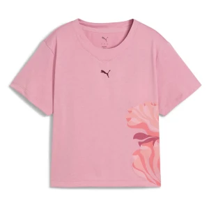 Puma T-shirt à Manches Courtes Floral Ribbon Fashion Graphic Poised Pink XS