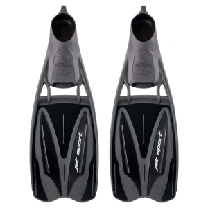 Scubapro Aletas De Buceo Jet Sport Full Foot Black EU 35-37