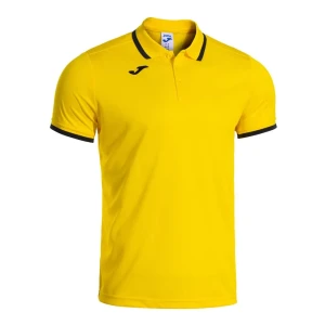Joma Polo à Manches Courtes Combi Premium Yellow / Black 12-14 Années Garçon