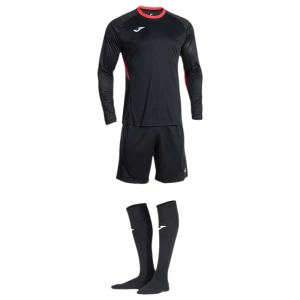 Joma Ensemble à Manches Longues Performance Black / Fluor Coral XL Homme