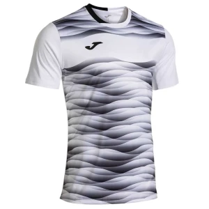 Joma T-shirt à Manches Courtes Tiger Vii White / Black 5-6 Années Garçon