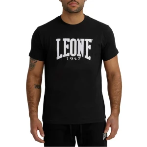 Leone1947 T-shirt à Manches Courtes Big Logo Black M