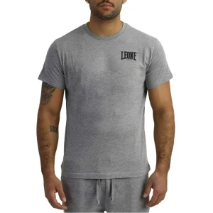 Leone1947 T-shirt à Manches Courtes Logo Grey XL