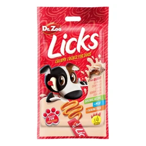 Drzoo Comida Húmeda Para Perros Sabor Conejo 12x4x15g Licks One Size