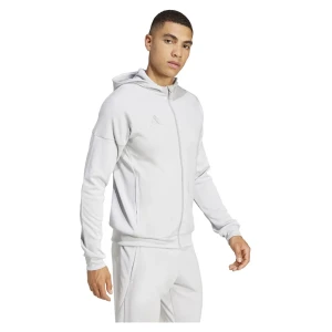 Adidas Sweat-shirt à Zip Tiro 25 Team Light Grey S Homme
