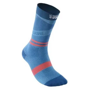 Thuasne Chaussettes Half-high Up Activ Blue / Blue/ Cgoldenail EU 39-42