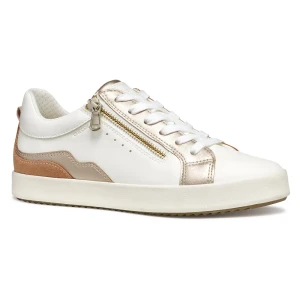 Geox Baskets Blomiee Optic White / Rose EU 37 Femme