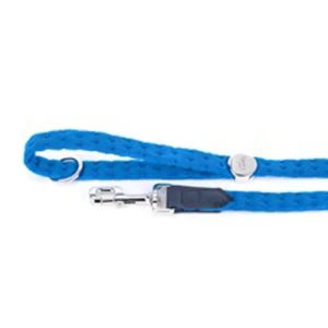 Myfamily Laisse Pour Chien Milano Blue 110 cm x 1.6 cm