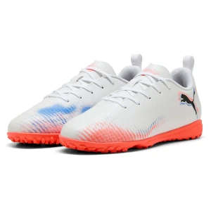 Chaussures De Football Junior Future 8 Play Tf PUMA White / PUMA Black / Glowing Red EU 36 Garçon,Fille