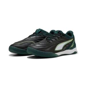 Chaussures De Futsal Ibero V PUMA Black / Green Terrain / Fizzy Light EU 40 1/2 Homme