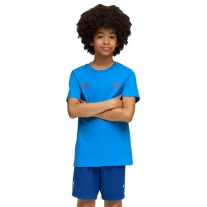 T-shirt à Manches Courtes Neymar Jr Playmaker PUMA Team Royal / PUMA Red 13-14 Années Garçon