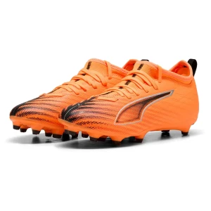 Chaussures De Football Junior Ultra 6 Match Fg/ag Heat Fire / PUMA Black / Glowing Red EU 37 1/2 Garçon,Fille