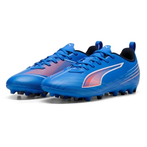 Chaussures De Football Junior Ultra 6 Play Mg Ultra Blue / PUMA White / Glowing Red EU 38 Garçon,Fille