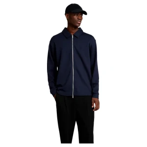 Selected Sweat-shirt à Zip Emanuel Soft Sky Captain M Homme