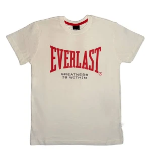 Everlast T-shirt à Manches Courtes Off White / Off White 16 Années