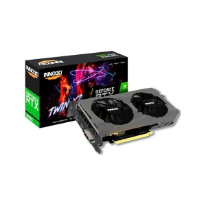 Inno3D Carte Graphique Rtx 3050 Twin X2 V2 6gb Gddr6 Black One Size unisex
