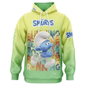 Otso Sudadera Con Capucha Smurf Running Multicolour S