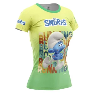 Otso T-shirt à Manches Courtes Smurf Running