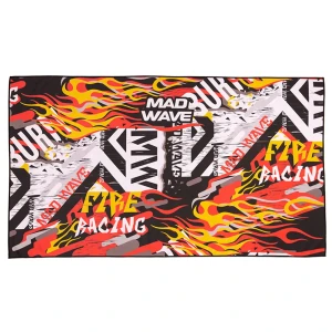 Mad Wave Serviette Microfiber Fire Multicolor 80 x 140 cm