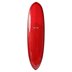 G&s Surfboards Planche De Surf Drone 7´0-2+1 Future 2 Side Tint Red 213.4 cm unisex