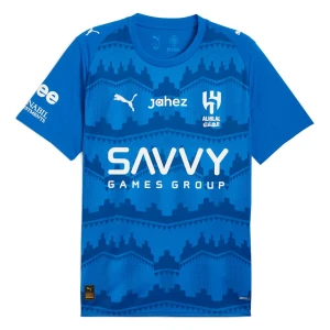 Puma T-shirt à Manches Courtes Al-hilal Fc 25/26 Replica Blue Intense / Blazing Blue S Homme
