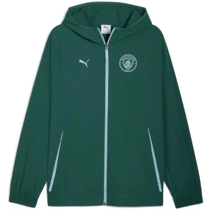 Puma Veste De Survêtement Manchester City Fc Tech Malachite / Silver Sky 2XL Homme