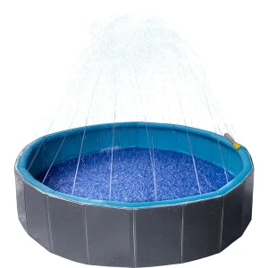 Flamingo Piscina Para Perros Sprinkle Grey / Blue 80 x 20 cm
