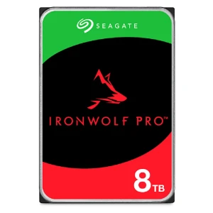 Seagate Hdd Ironwolf Pro 3.5´´ 8tb Black One Size unisex
