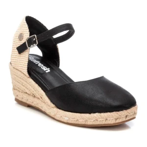 Refresh Espadrilles Compensées 172859 Black EU 36 Femme