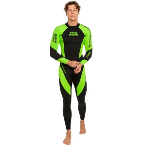 Madwave Traje De Neopreno De Manga Larga Opnwtr Hydrostar Dsss Fls Black 01 XS