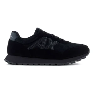 Giorgio Armani Exchange Baskets Xm001960_af19388 Black / Black EU 40 1/2 Homme