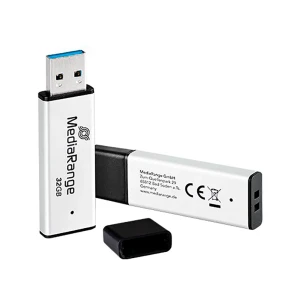 Mediarange Clé Usb 32gb Usb 3.2 Black One Size unisex