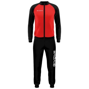 Givova Survêtement Cuba Red / Black M Homme