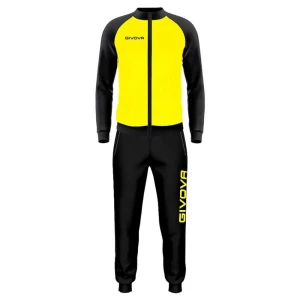 Givova Survêtement Cuba Yellow / Black XL Homme