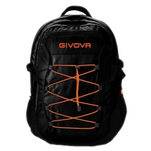 Givova Sac à Dos Track 25l Black / Orange One Size unisex