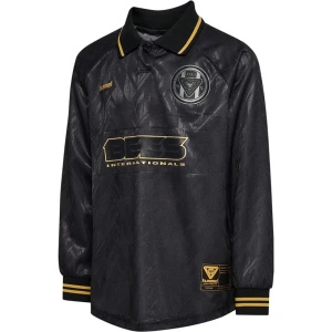 Hummel T-shirt à Manches Longues Loose Bay Soccer Black 122-128 cm Garçon,Fille