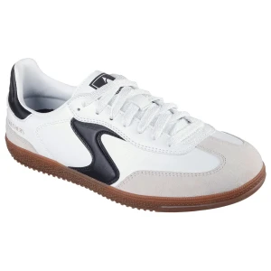 Skechers Baskets Hotshot Kickoff White Duraleather / Leather / Black Trim EU 36 Femme