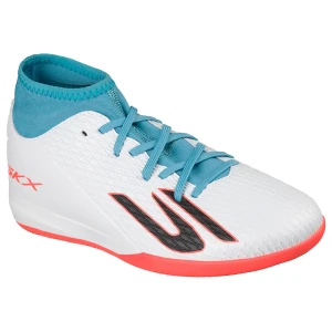 Skechers Chaussures De Futsal 252170l Youth White Synthetic / Turquoise Synthetic / Pink Trim EU 33 Garçon,Fille