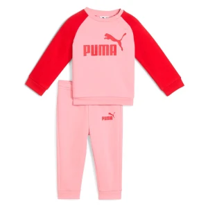 Puma Survêtement Minicats Ess Raglan Pinkscape 12-24 Mois Garçon,Fille