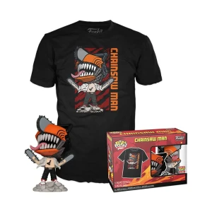 Funko T-shirt à Manches Courtes Chainsaw Man Chainsaw Man Leaping Multicolor L unisex