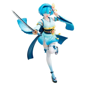 Kadokawa Figure Re:zero -starting Life In Another World-1/7 Rem Combat Outfit Version 22 Cm Multicolor One Size unisex