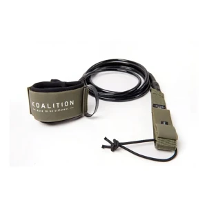 Koalition 6´0´´ X Leash 5mm Army Black One Size unisex