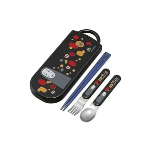 Skater Ensemble De Couverts Avec Baguettes Cuillère Et Fourchette No Face & Lanterne Le Voyage De Chihiro Multicolor One Size unisex