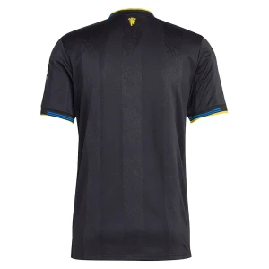 Adidas T-shirt à Manches Courtes Third Manchester United 25/26 Authentic Black XS Homme