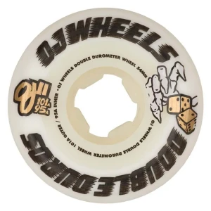 Santa Cruz Roues De Skateboard Double Duro Mini Combo White 54 mm/101A-95A unisex